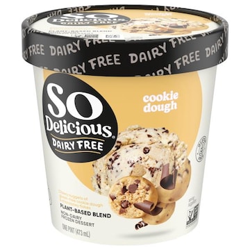 So Delicious Dairy Free Non-Dairy Coconutmilk Cookie Dough Frozen Dessert