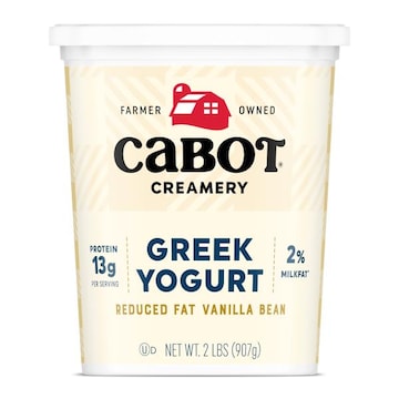 Cabot Creamery Lowfat Vanilla Bean Greek Yogurt