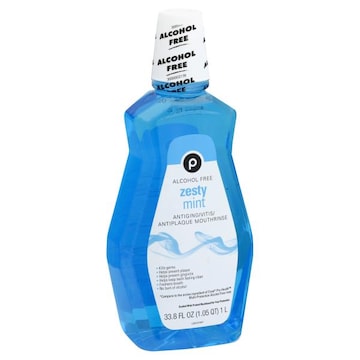 Publix Mouthrinse, Antigingivitis/Antiplaque, Zesty Mint