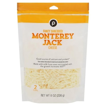 Publix Monterey Jack, Shredded Cheese