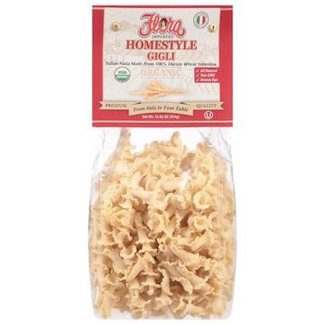 Flora Homestyle Italian Pasta, Organic, Gigli