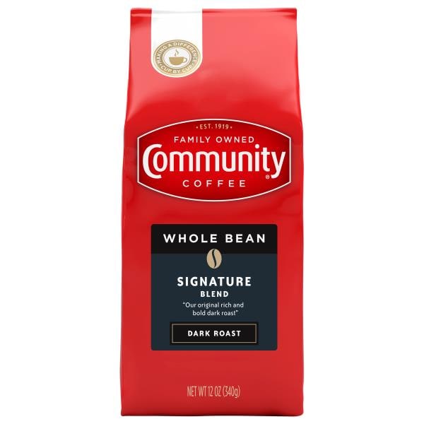 Community Coffee Dark Roast Whole Bean Ground Coffee Publix Super Markets