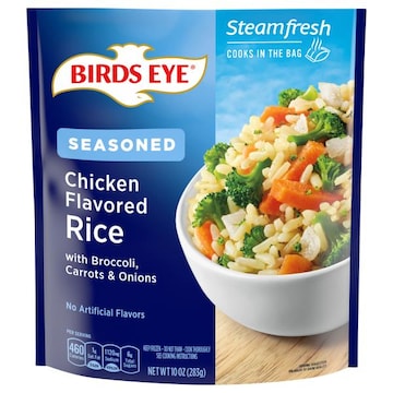 Birds Eye Steamfresh Chicken Flavored Rice, with Broccoli, Carrots & Onions, Seasoned