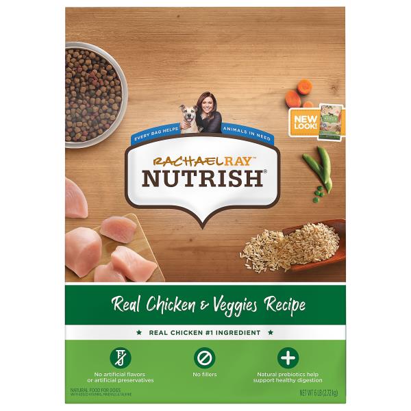 Rachael Ray Nutrish Dog Food Real Chicken Veggies Recipe