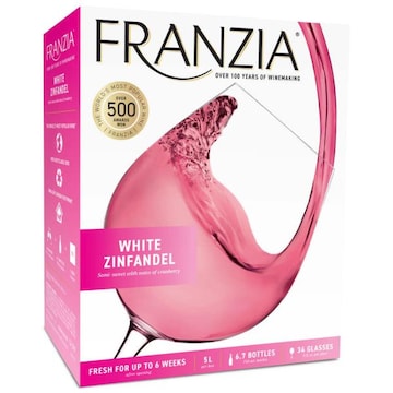 Franzia White Zinfandel World Classics Rose Wine Box