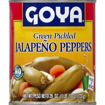 Goya Jalapeno Peppers, Green Pickled