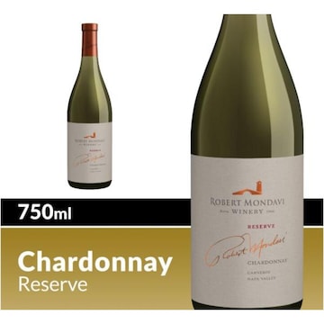 Robert Mondavi Winery The Estates Carneros Napa Valley Chardonnay White Wine Bottle