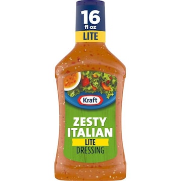 Kraft Zesty Italian Lite Salad Dressing