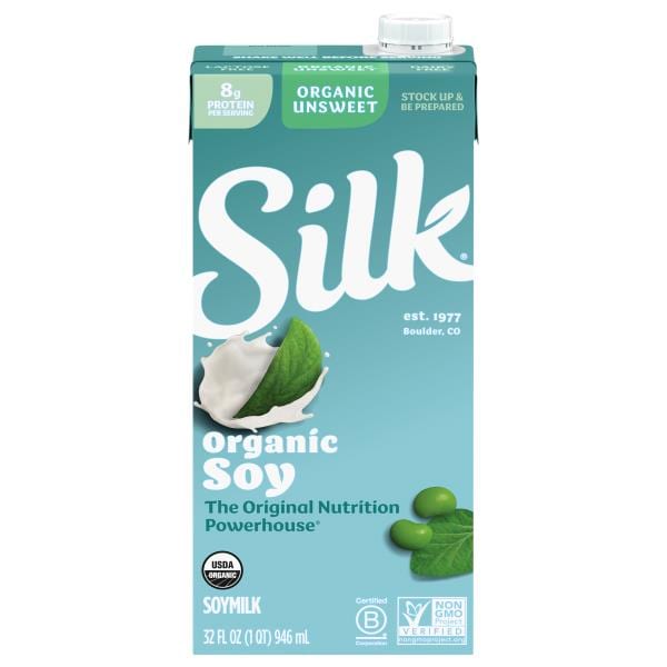 Silk Organic Unsweet Soymilk | Publix Super Markets
