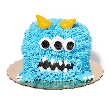 Mini Halloween Monster Vanilla Buttercream Cake