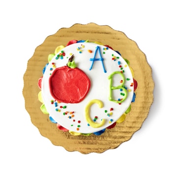 Mini ABC Vanilla Buttercream Cake