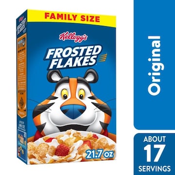 Frosted Flakes Breakfast Cereal, Original, Family Size