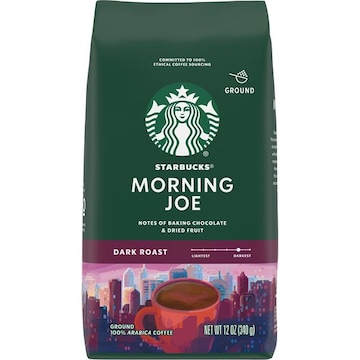 Starbucks Coffee, Ground, Dark Roast, Morning Joe
