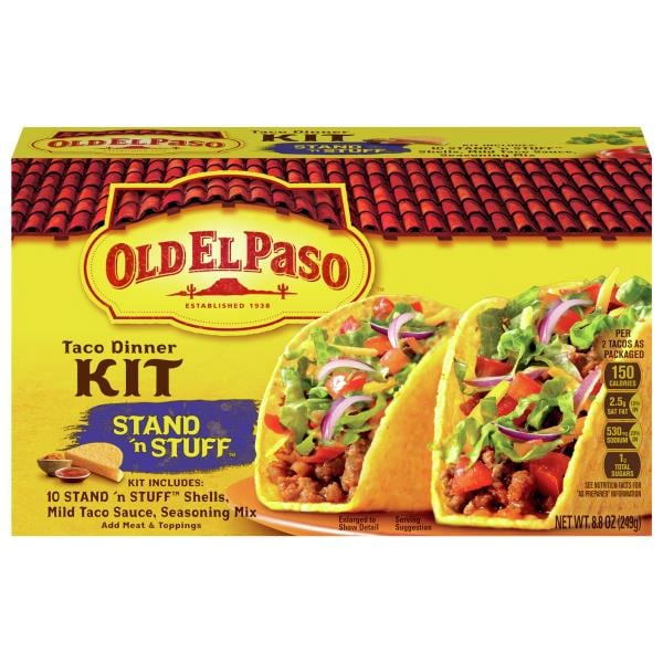 Old El Paso Taco Dinner Kit, Stand 'n Stuff | Publix Super Markets