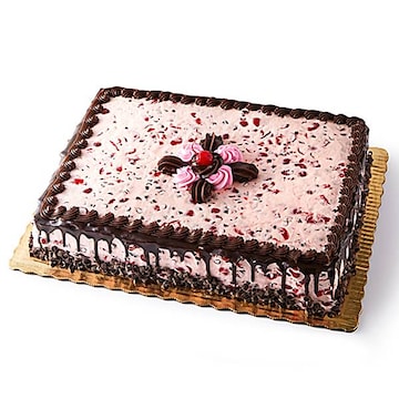 1/2 Sheet Cherry Chocolate Chunk Cake