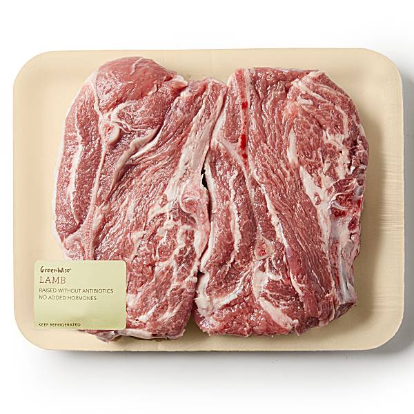 GreenWise Lamb Shoulder Blade Chops, Raised Without Antibiotics,Product