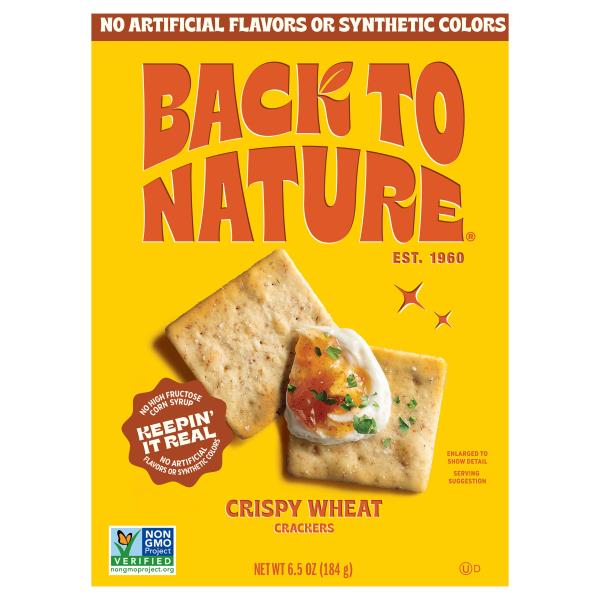 Back to Nature Crispy Wheat Crackers | Publix Super Markets