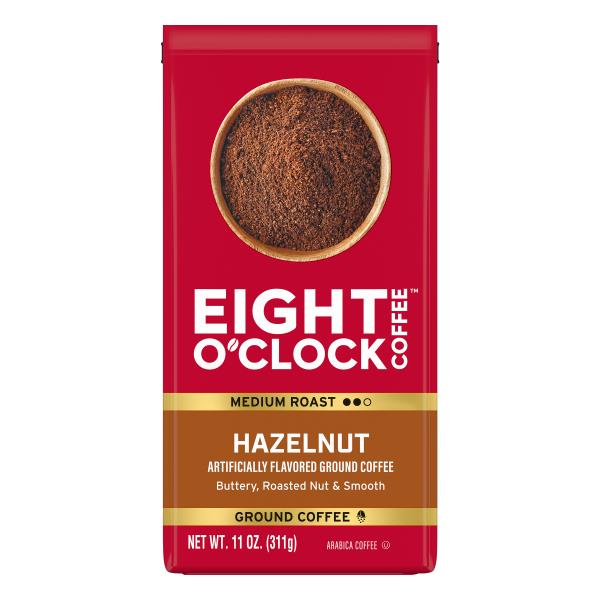 Eight O' Clock Coffee, Ground, Medium Roast, Hazelnut Publix Super