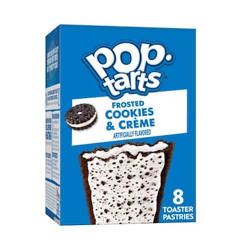 Pop-Tarts Toaster Pastries Frosted Cookies and Creme, Breakfast Foods