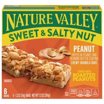 Nature Valley Sweet & Salty Nut Chewy Peanut Granola Bars