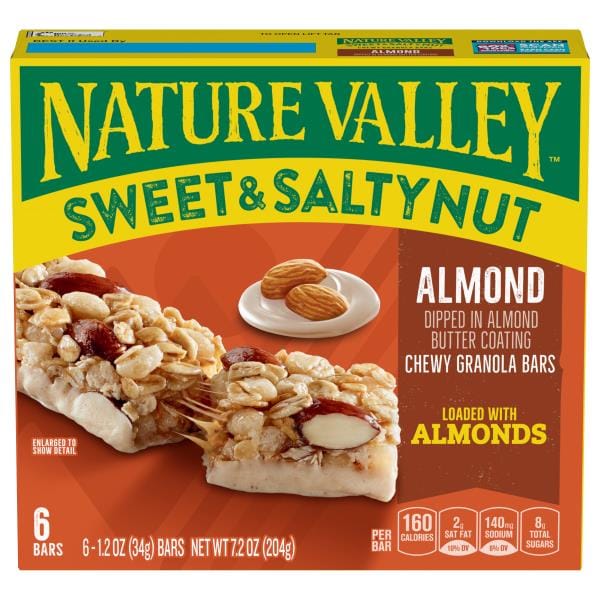 Nature Valley Granola Bars, Chewy, Almond, Sweet & Salty Nut | Publix ...