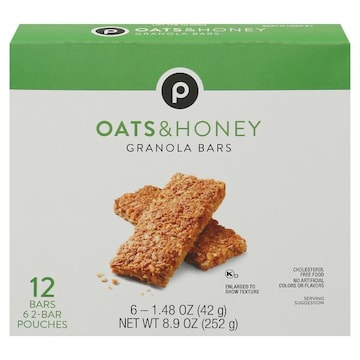 Publix Granola Bars, Oats & Honey