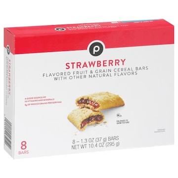 Publix Cereal Bars, Strawberry