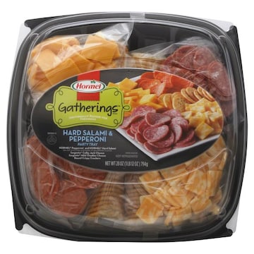 Hormel Gatherings Party Tray, Hard Salami & Pepperoni