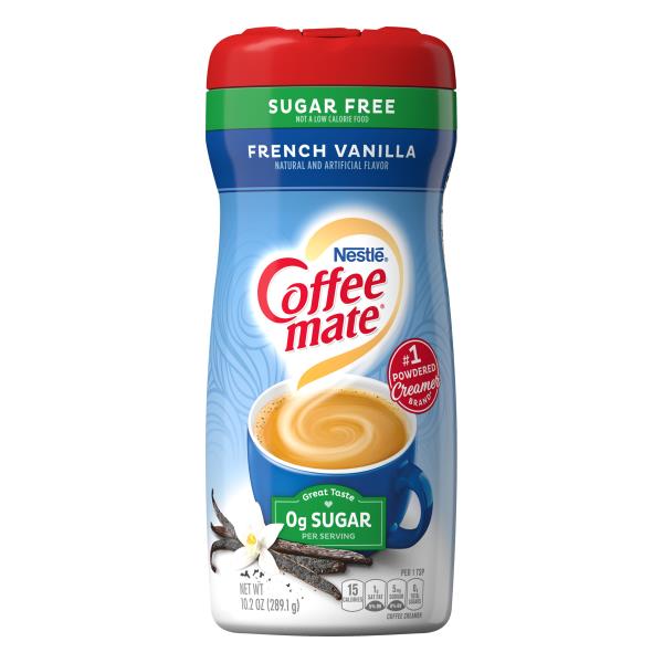 CoffeeMate Sugar Free French Vanilla Powder Coffee Creamer Publix