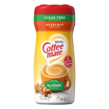 Coffee-Mate Sugar Free Hazelnut Powder Coffee Creamer