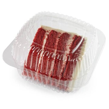 Cake Slice Red Velvet Cream Cheese