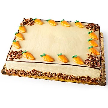 1/2 Sheet Carrot Torte Cake