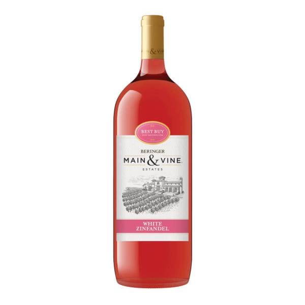 Beringer Main & Vine White Zinfandel California Rose Wine Publix