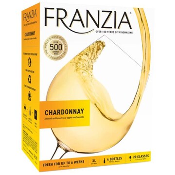 Franzia Vintner Select Chardonnay White Wine Box