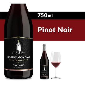 Robert Mondavi Private Selection Pinot Noir Red Wine Bottle