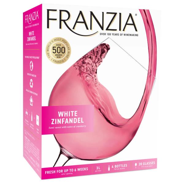 Franzia White Zinfandel Rose Wine Box | Publix Super Markets