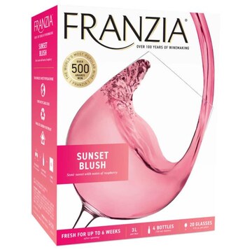 Franzia Sunset Blush Blend Rose Wine Box