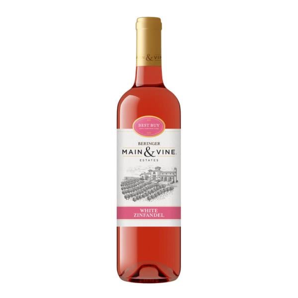 Beringer Main & Vine White Zinfandel California Rose Wine Publix