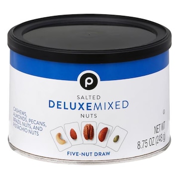 Publix Nuts, Deluxe Mixed, Salted