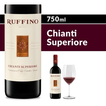 Ruffino Il Leo Chianti Superiore DOCG Sangiovese Red Blend, Italian Red Wine