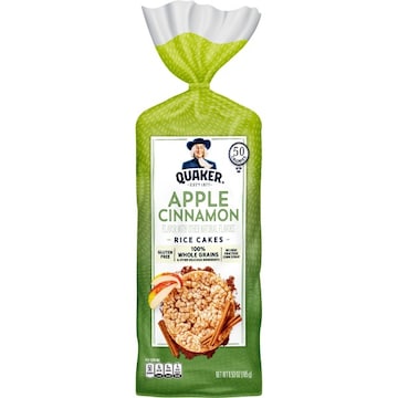 Quaker Quaker Rice Cakes Apple Cinnamon 6.53 Oz