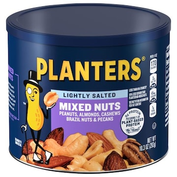 Planters Mixed Nuts, Lightly Salted