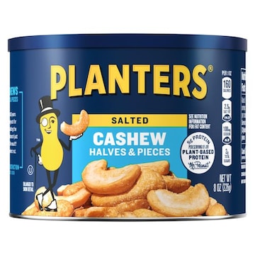 Planters Cashews Halves & Pieces, 8 OZ