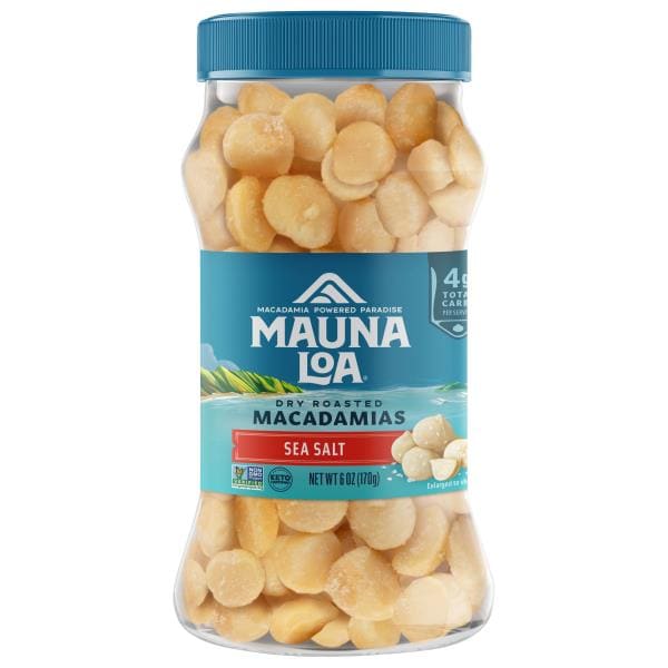Mauna Loa Dry Roasted Sea Salt Macadamias | Publix Super Markets