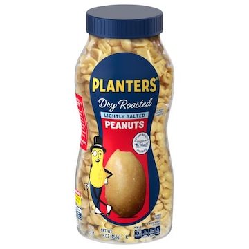Planters PLANTERS Lightly Salted Dry Roast Peanuts, 16 OZ