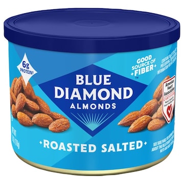Blue Diamond Almonds, Salted, Roasted