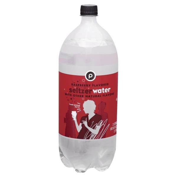 Publix Seltzer Water, Raspberry Flavored | Fig App