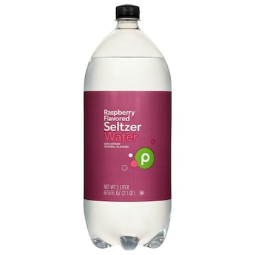 Publix Raspberry Flavored Seltzer Water