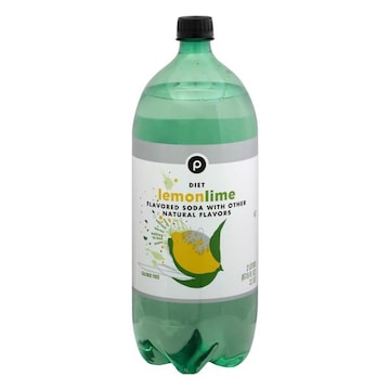 Publix Soda, Diet, Lemon Lime
