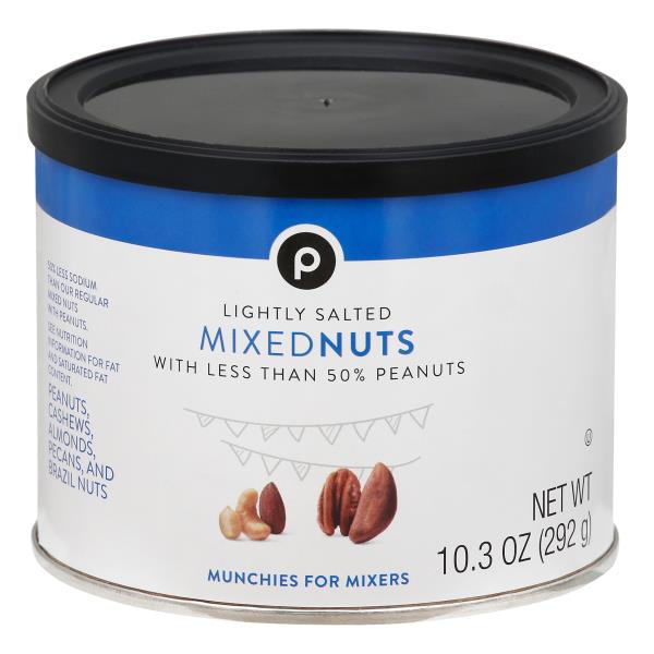 Publix Mixed Nuts, Lightly Salted Publix Super Markets